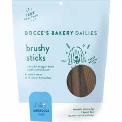 Bocce's Bakery Dog Brushy Dental Chew Sticks - Large- 16 Oz