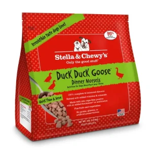 Stella & Chewy's Frozen Dog Food Dinner Morsels Duck - 4 lbs