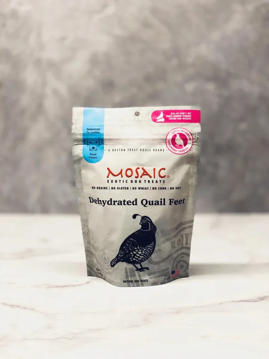 USA Dehydrated Quail Feet