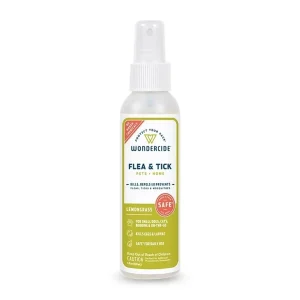 Wondercide - Flea, Tick & Mosquito Control Spray for Pets + Home, Lemongrass