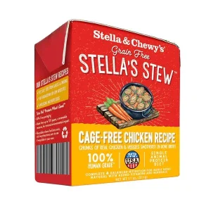 Stella & Chewy's Stew Cage-Free Chicken Canned Dog Food - 11 Oz - Case of 12