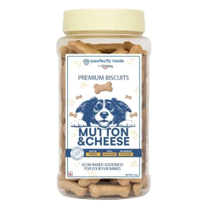 Pawfectly Made By Licious Mutton & Cheese Biscuits Dog Treats