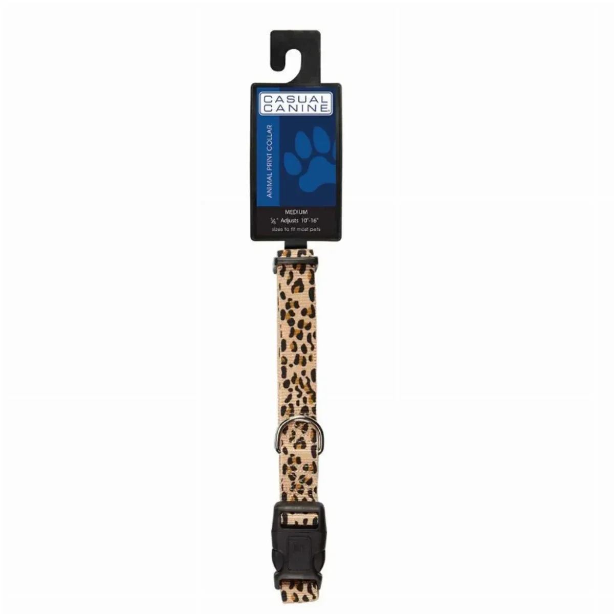 CC Animal Print Dog Collar 10-16 in Cheetah