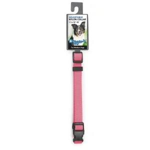 DGR 5/8 in Nylon Collar 16 in Neon Pink