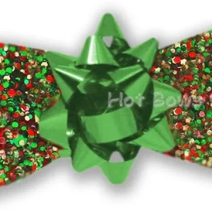 Wrapped Up Hair Bow in Green