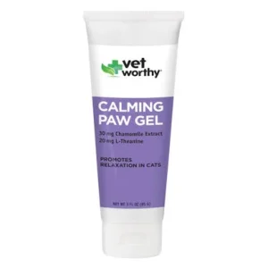 Vet Worthy First Aid Calming Paw Gel Aid Cat Healthcare - 3 oz Gel Tube