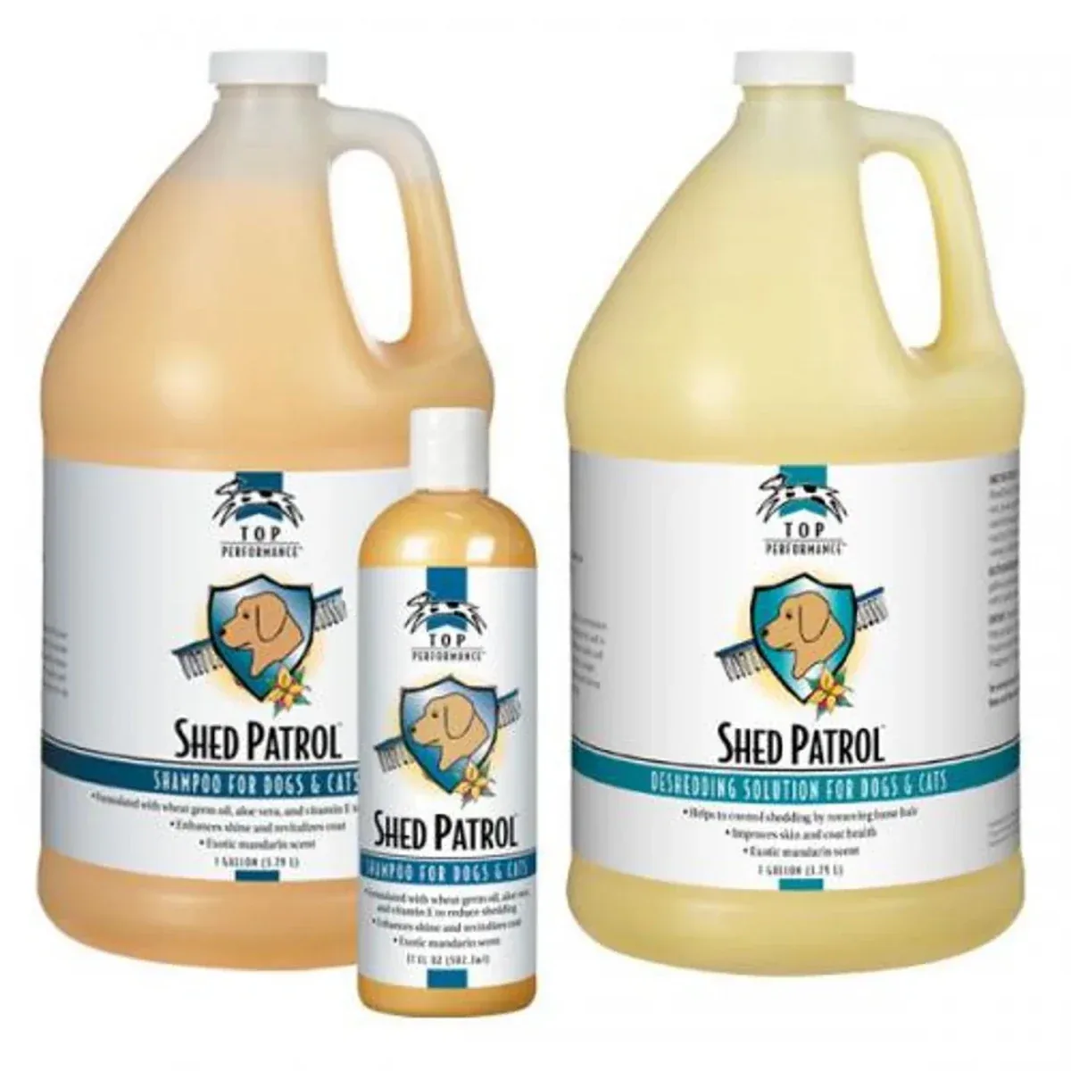 Top Performance Dog Shampoo 17 oz - Shed Patrol & Dark Beauty