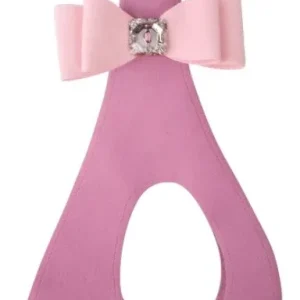 Susan Lanci Perfect Pink Step in Harness with Puppy Pink Big Bow