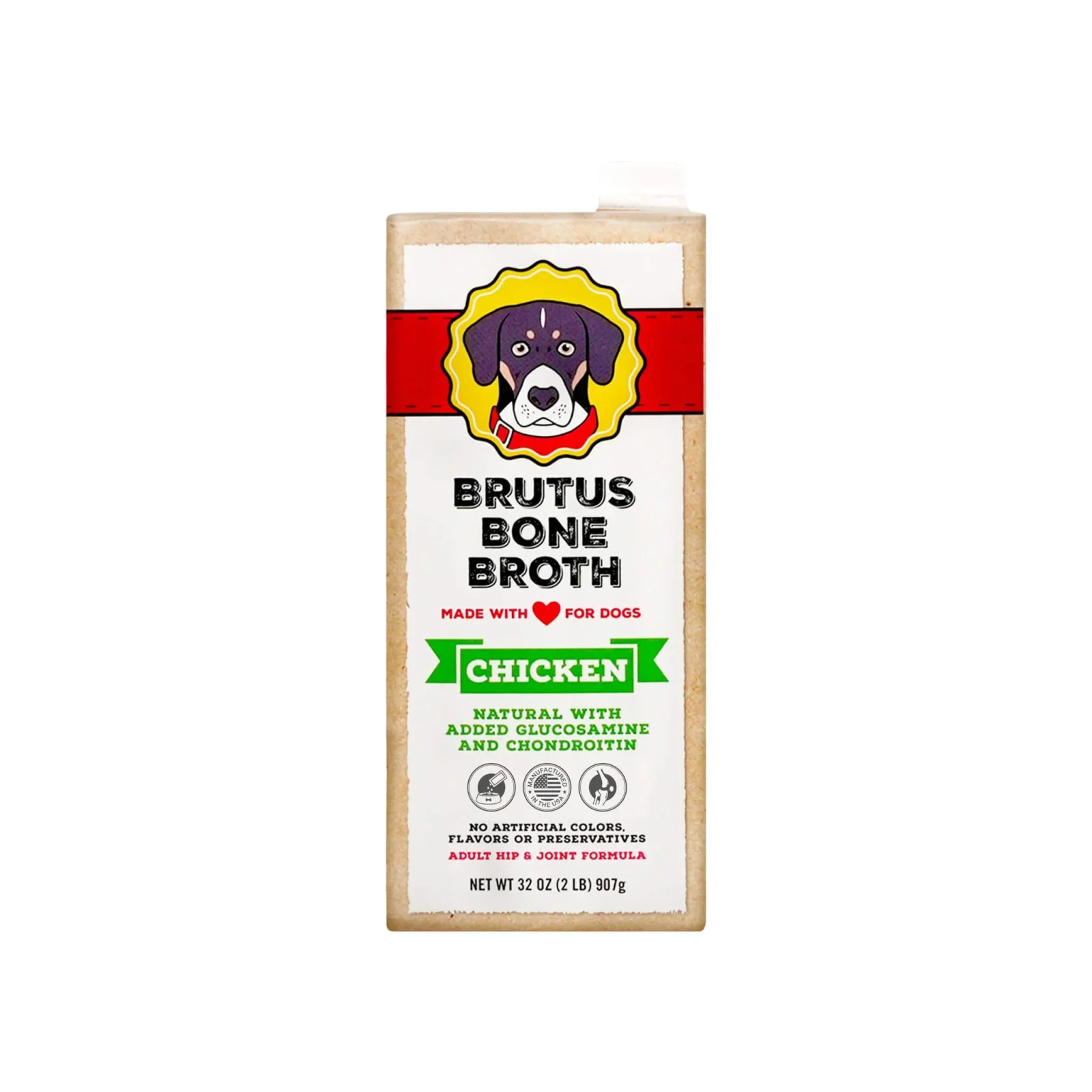 Brutus Bone Broth Hip & Joint Formula Bone Broth Dog Food Topper - Image 2