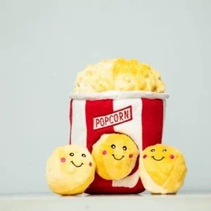 Zippy Paws Popcorn Bucket Food Buddies Burrow