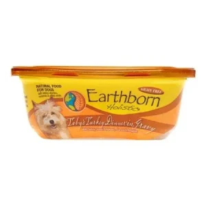 Earthborn Toby's Turkey Dinner Wet Dog Food - 8 Oz - Case of 8