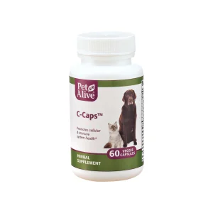 PetAlive C-Caps Formula Immunity Herbal Supplement for Dogs & Cats