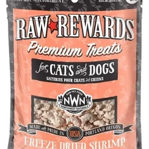 Northwest Naturals Freeze Dried Shrimp Freeze-Dried Cat and Dog Treats - 1 oz Bag
