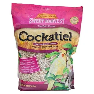 Kaylor of Colorado Cockatiel with No Sunflower Seeds Sweet Harvest Bird Food - 4 lb Bag