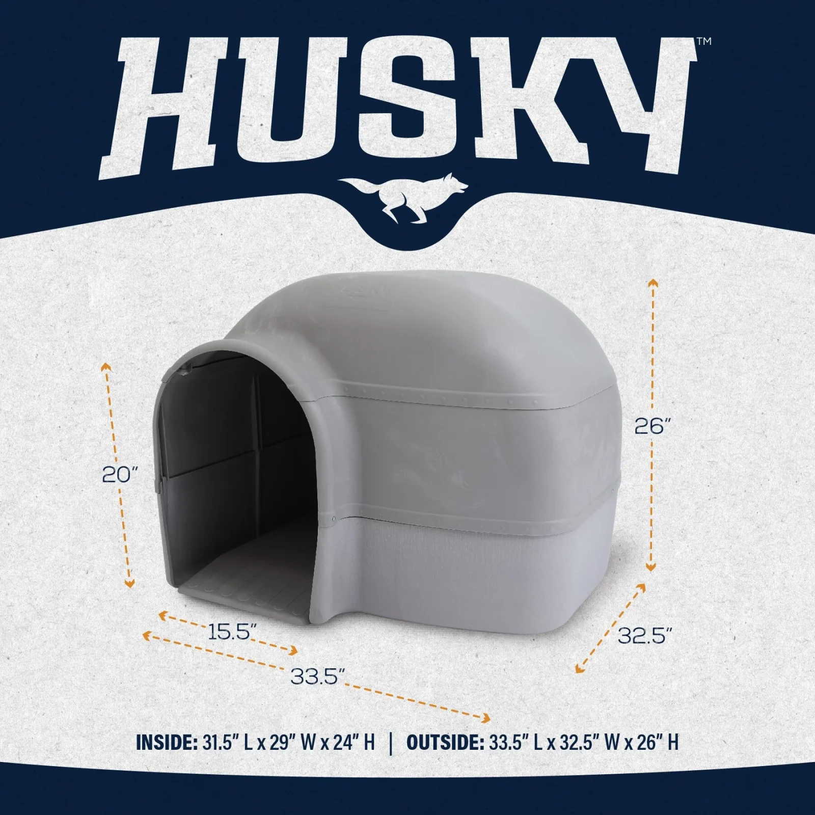 Petmate Husky Dog House - Image 2