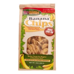 K9 Granola Banana CHIPS Baked Dog Treats - 12oz