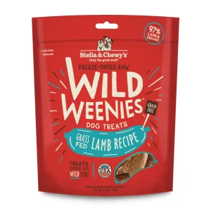 Stella & Chewy's Weenie Lamb Freeze Dried Dog Treats - 3.25 Oz