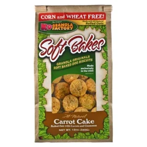 K9 Granola Granola Soft Bakes Carrot Cake Crunchy Dog Treats - 12oz