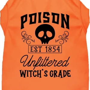 Poison Bottle Costume Pet Shirt