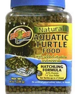 Zoo Med Laboratories Natural Aquatic Turtle Food Hatchling Formula - 7.5 Oz