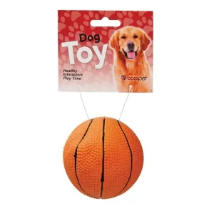 Boss Pet Products Latex Basketball Dog Toy