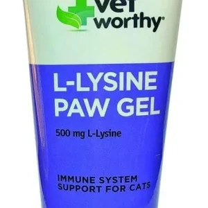 Vet Worthy First Aid Lysine Paw Gel Cat Healthcare - 3 oz Gel Tube