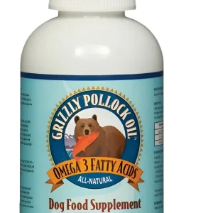 Grizzly Pet Products Grizzly Pollock Oil Dog Vitamin and Supplement - 64 oz