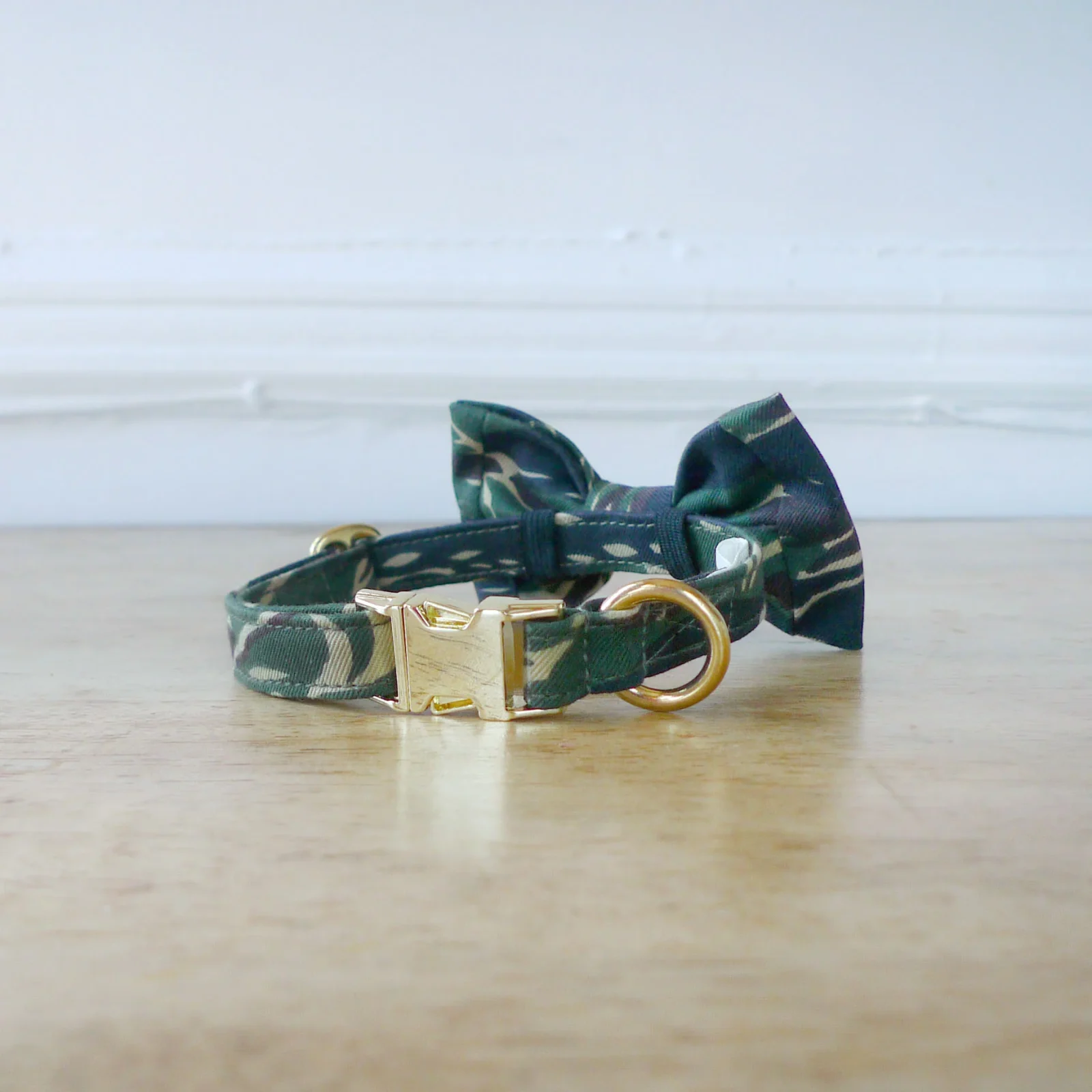 Bailey Bowtie Collar - Tiger Camo - Image 2