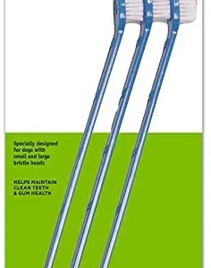 Vet Worthy Pet Toothbrushes (3 Dental Dog Care - Pack)