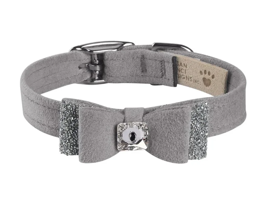 Susan Lanci Crystal Stellar Big Bow Collar in Many Colors