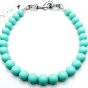 Simply Tiffany Beaded Pet Collar