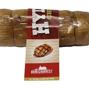 Bark + Harvest by Superior Farms HydeOut Cheek Roll Beef Flavored 5" - 6" Dog Natural Chews - Display Box - Case of 10