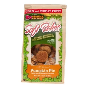K9 Granola Granola Soft Bakes Pumpkin Pie Crunchy Dog Treats - 12oz