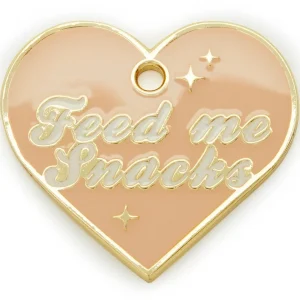 Feed Me Snacks Pet ID Tag