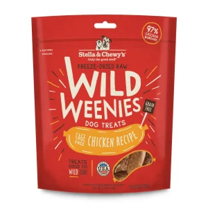Stella & Chewy's Weenie Chicken Freeze Dried Dog Treats - 3.25 Oz