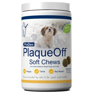 NaturVet Proden PlaqueOff Small & Medium Breed Dog Soft Chews 90 ct