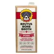 Brutus Bone Broth Dog Food Topper - Pork