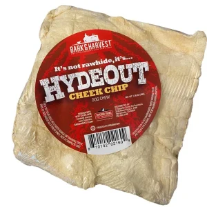 Bark + Harvest by Superior Farms HydeOut Beef Cheek Chips Natural - 20ct Case Dog Natural Chews - Display Box - Case of 20