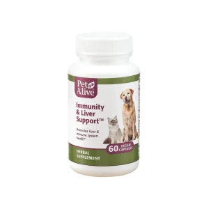 PetAlive Immunity & Liver Support Supplement for Dogs & Cats
