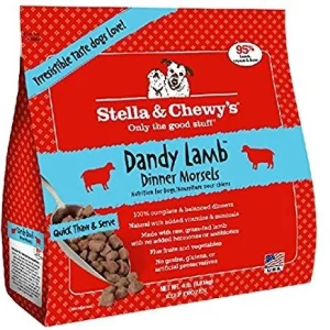 Stella & Chewy's Frozen Dog Food Dinner Morsels Lamb - 4 lbs