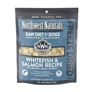 Northwest Naturals Freeze Dried Whitefish & Salmon Nuggets Freeze-Dried Dog Food - 12 oz Bag