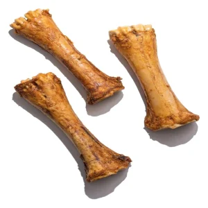 Jack & Pup 8" Shin Bones Dog Natural Chews - 10 ct Bag