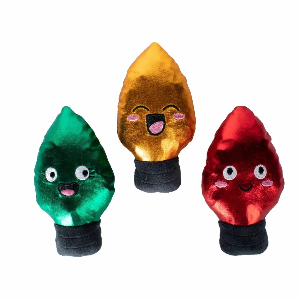 PetShop by Fringe Studio Light Up My Life Short Dog Toy Set Small 3 ct