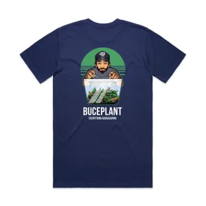 Buce Plant Bucey Hustle Tee - Navy