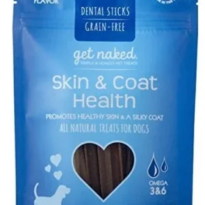 Get Naked Grain-Free Dog Chewy Stick Skinand Coat - Small - 6.2 Oz