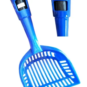 Pet Life ® 'Poopin-Scoopin' Dog and Cat Kitty Litter Waste Pooper Scooper Shovel w/ Built-in Waste Bag Holder