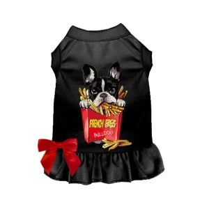 Frenchie Fries Dog Shirt and Dress - Bark Fifth Avenue