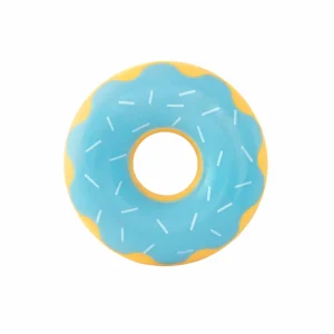 Zippy Paws Zippy Blueberry Tuff Donutz Plush Toy for Dogs