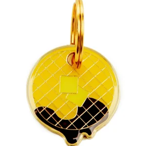 Waffle Pet ID Tag