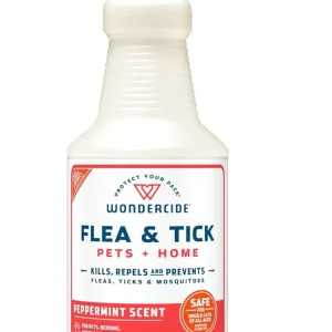 Wondercide Mosquito Flea and Tick Spray for Pets and Home - Peppermint - 32 oz Bottle